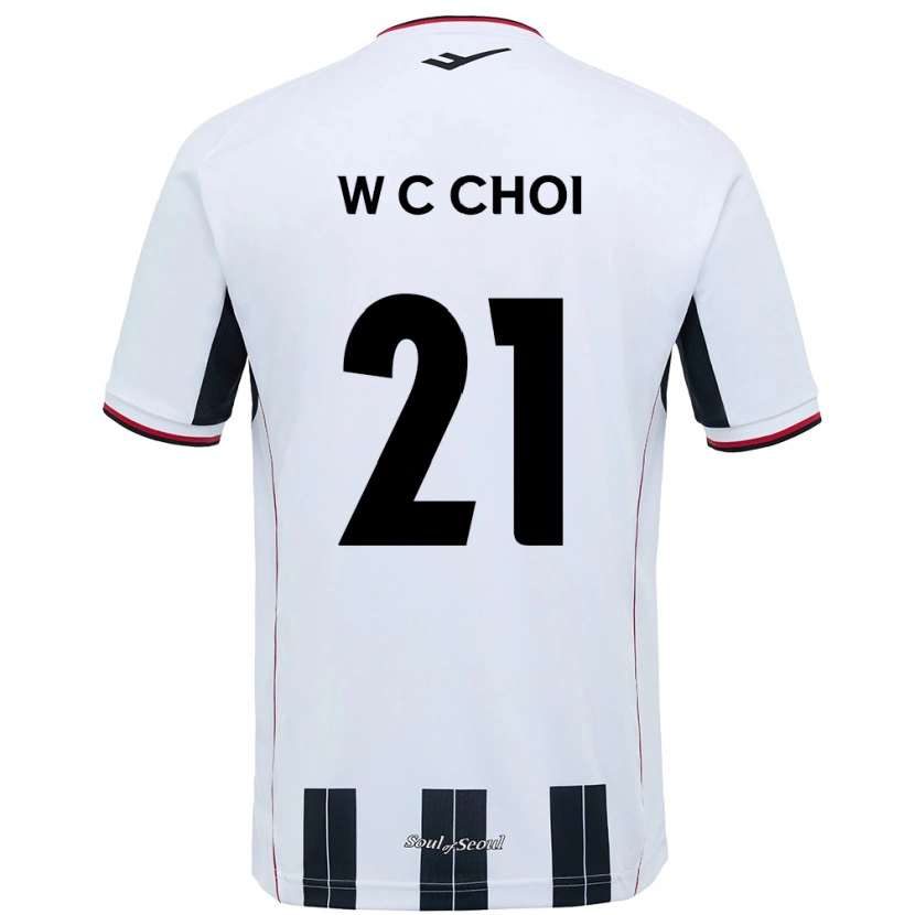Danxen Femme Maillot Cheol-Won Choi #21 Noir Rouge Tenues Extérieur 2025/26 T-Shirt
