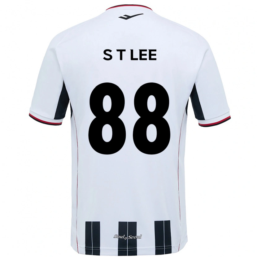 Danxen Femme Maillot Tae-Seok Lee #88 Blanc Noir Tenues Extérieur 2025/26 T-Shirt