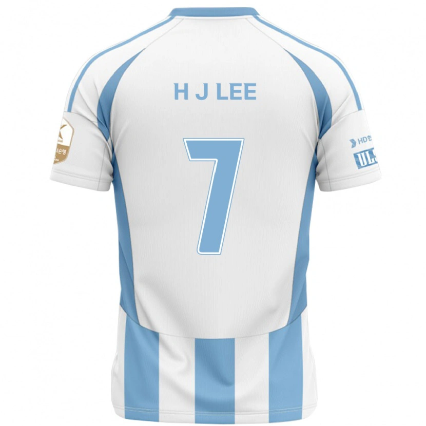 Danxen Femme Maillot Jae-Hun Lee #7 Bleu Royal Jaune Tenues Extérieur 2025/26 T-Shirt