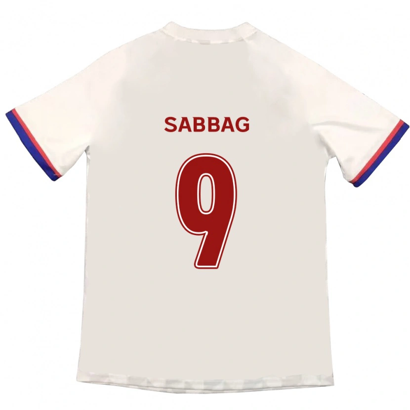 Danxen Femme Maillot Pablo Sabbag #9 Bleu Royal Rouge Tenues Extérieur 2025/26 T-Shirt