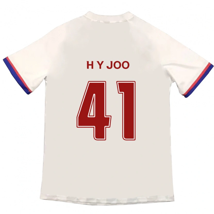 Danxen Femme Maillot Ho-Yeon Joo #41 Bleu Royal Rouge Tenues Extérieur 2025/26 T-Shirt