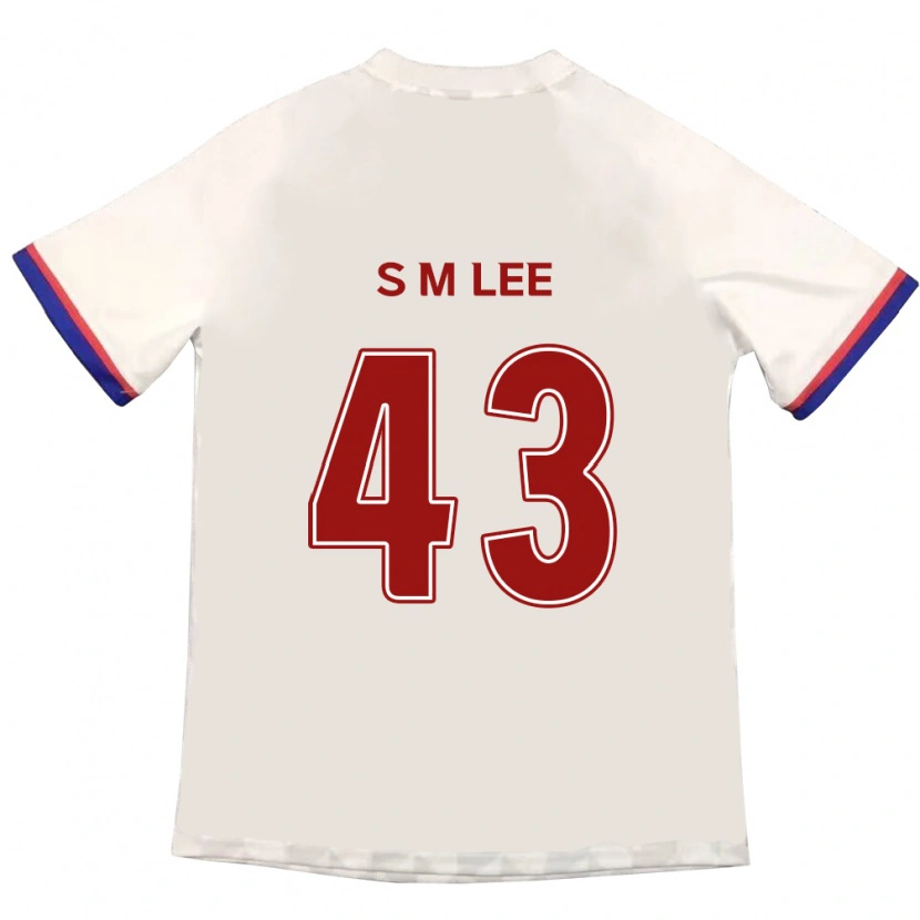 Danxen Femme Maillot Si-Myeong Lee #43 Bleu Royal Rouge Tenues Extérieur 2025/26 T-Shirt