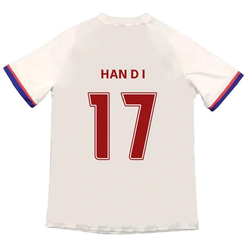 Danxen Femme Maillot Han Da-In #17 Bleu Royal Rouge Tenues Extérieur 2025/26 T-Shirt