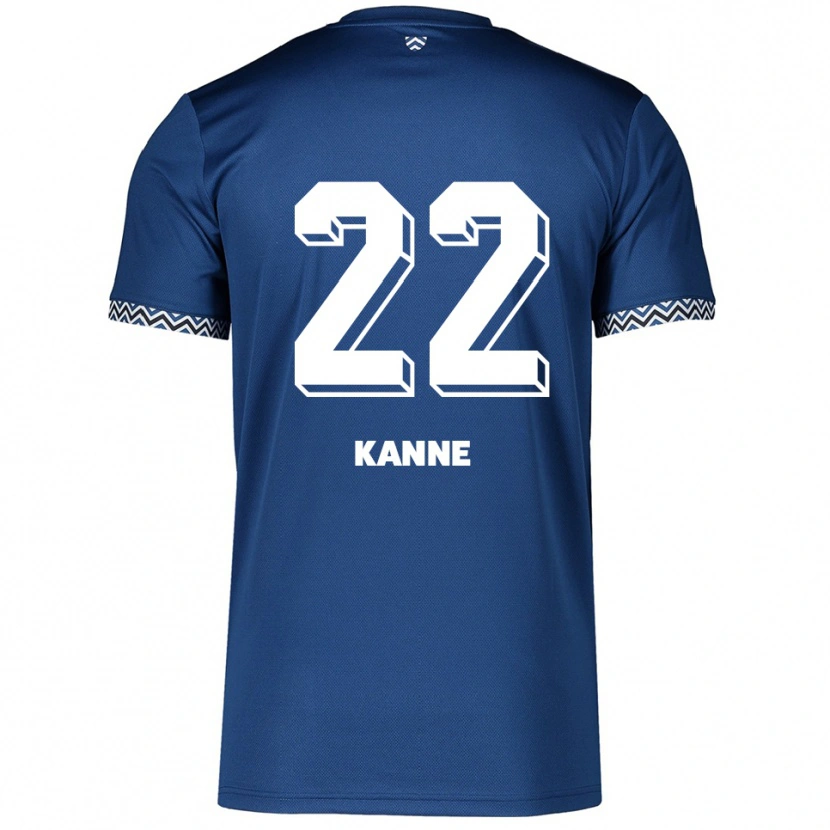 Danxen Femme Maillot Louis Kanne #22 Marine Blanc Tenues Domicile 2025/26 T-Shirt