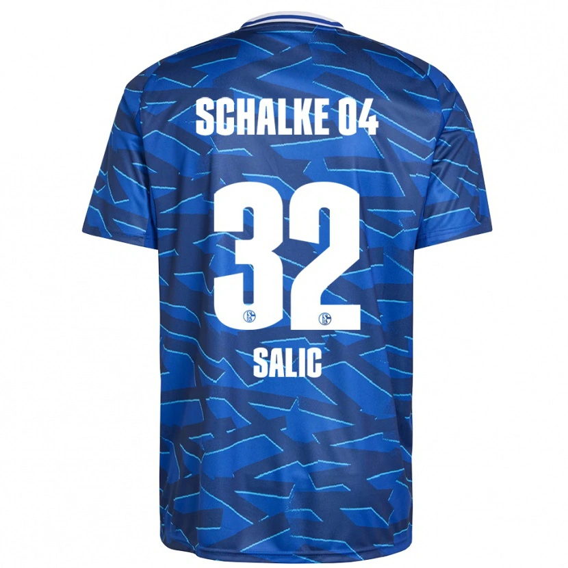 Danxen Femme Maillot Dana Salic #32 Bleu Royal Blanc Tenues Domicile 2025/26 T-Shirt