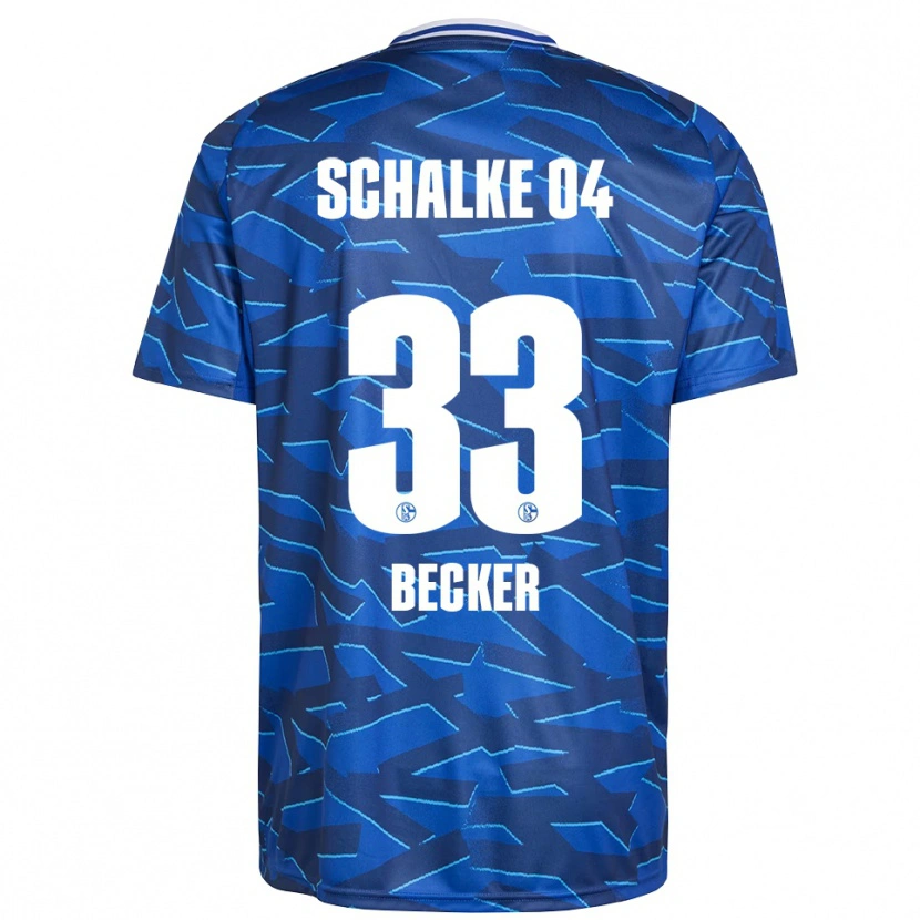 Danxen Femme Maillot Vitalie Becker #33 Bleu Royal Blanc Tenues Domicile 2025/26 T-Shirt