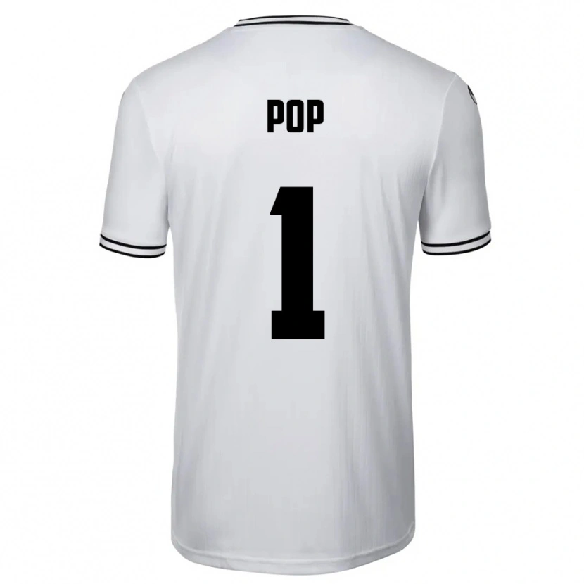 Danxen Femme Maillot Nico Pop #1 Blanc Noir Tenues Domicile 2025/26 T-Shirt
