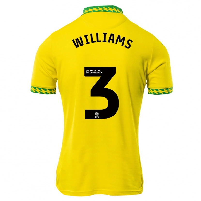 Danxen Enfant Maillot Tyler Williams #3 Blanc Vert Tenues Domicile 2025/26 T-Shirt