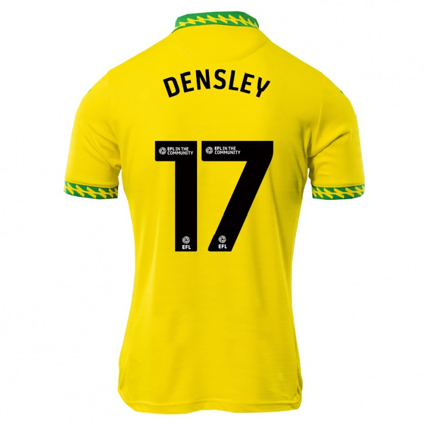 Danxen Enfant Maillot Lara Densley #17 Blanc Vert Tenues Domicile 2025/26 T-Shirt