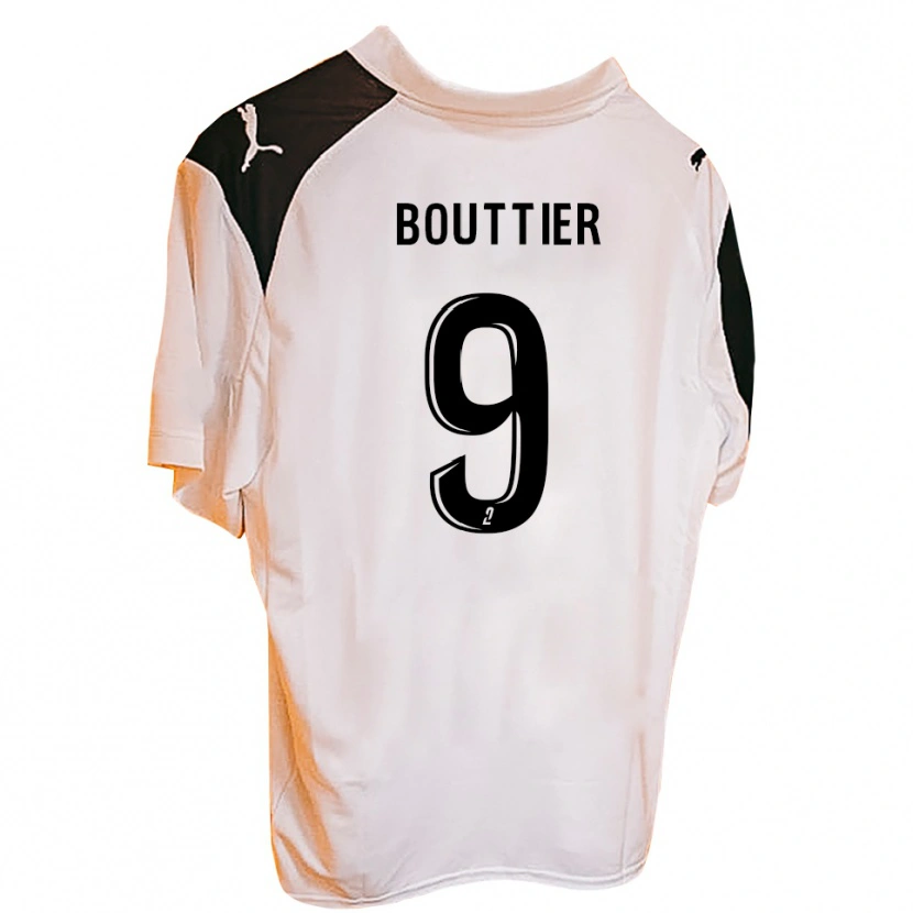 Danxen Enfant Maillot Evan Bouttier #9 Orange Noir Tenues Domicile 2025/26 T-Shirt