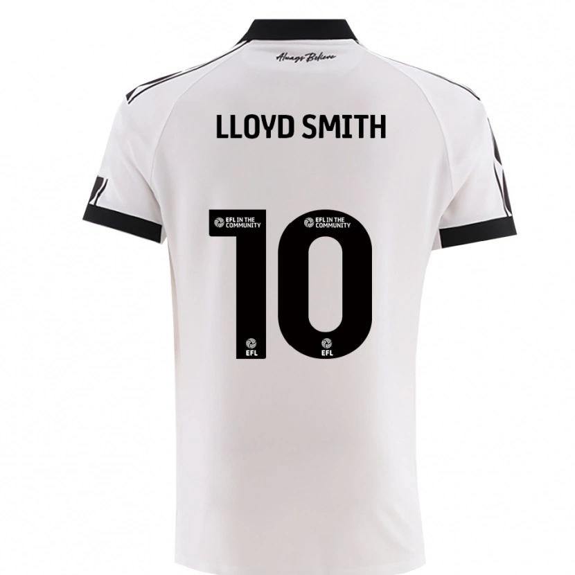 Danxen Enfant Maillot Lexi Lloyd-Smith #10 Noir Blanc Tenues Extérieur 2025/26 T-Shirt
