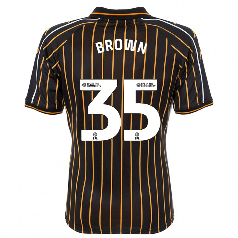 Danxen Enfant Maillot Pharrell Brown #35 Blanc Noir Tenues Extérieur 2025/26 T-Shirt