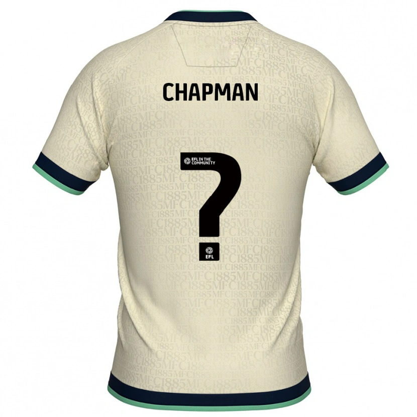 Danxen Enfant Maillot Sophie Chapman #0 Champagne Marine Tenues Extérieur 2025/26 T-Shirt