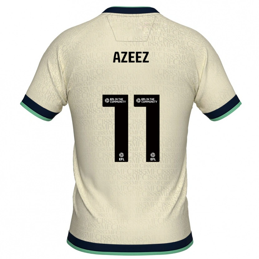 Danxen Enfant Maillot Femi Azeez #11 Champagne Marine Tenues Extérieur 2025/26 T-Shirt