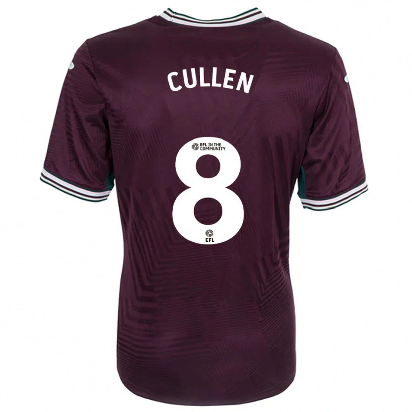 Danxen Enfant Maillot Rachel Cullen #8 Rouille Rouge Blanc Tenues Extérieur 2025/26 T-Shirt