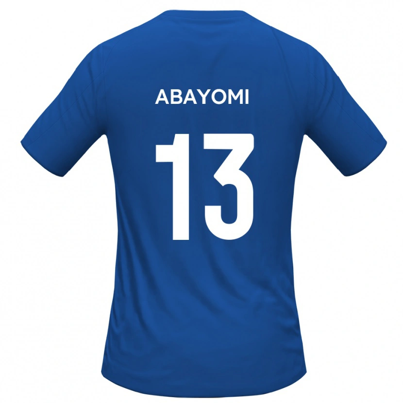 Danxen Enfant Maillot Koju Abayomi #13 Bleu Ciel Tenues Extérieur 2025/26 T-Shirt