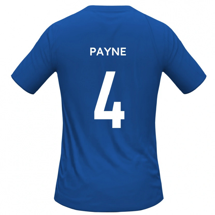Danxen Enfant Maillot Jack Payne #4 Bleu Ciel Tenues Extérieur 2025/26 T-Shirt
