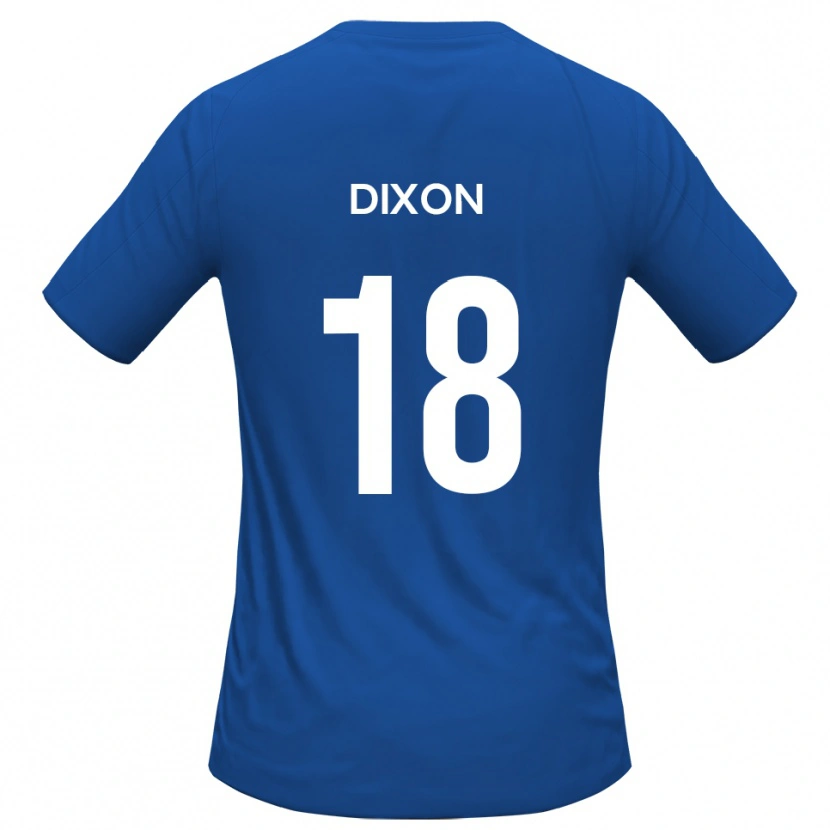Danxen Enfant Maillot Junior Dixon #18 Bleu Ciel Tenues Extérieur 2025/26 T-Shirt