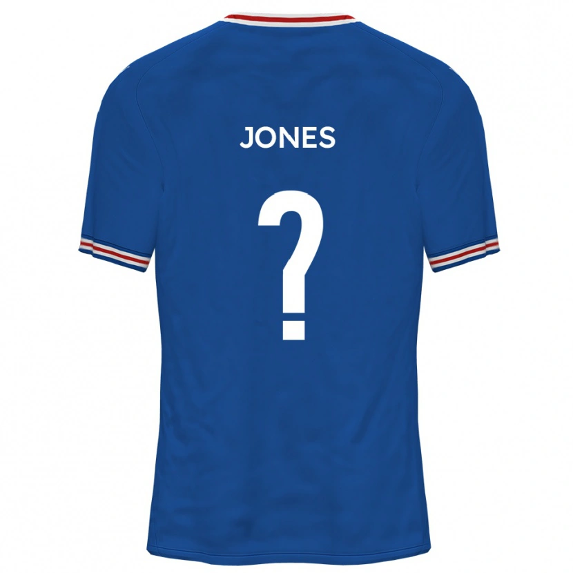 Danxen Enfant Maillot Felicity Jones #0 Bleu Dodger Tenues Extérieur 2025/26 T-Shirt
