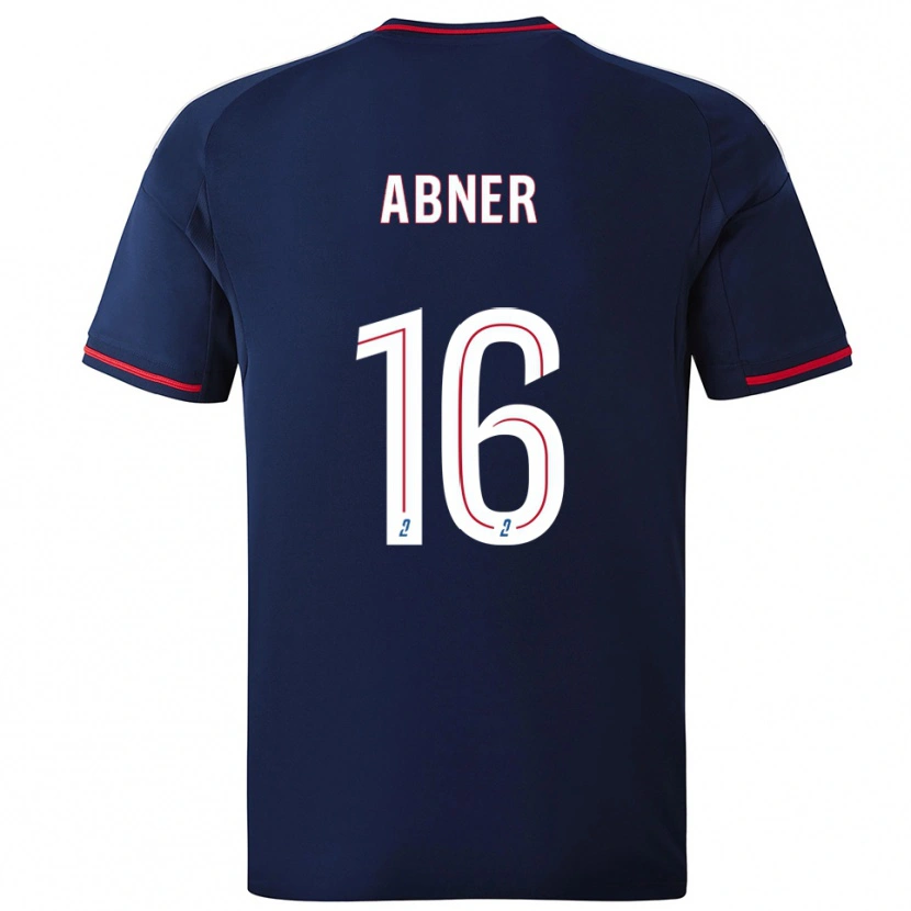 Danxen Enfant Maillot Abner #16 Marine Rouge Tenues Extérieur 2025/26 T-Shirt