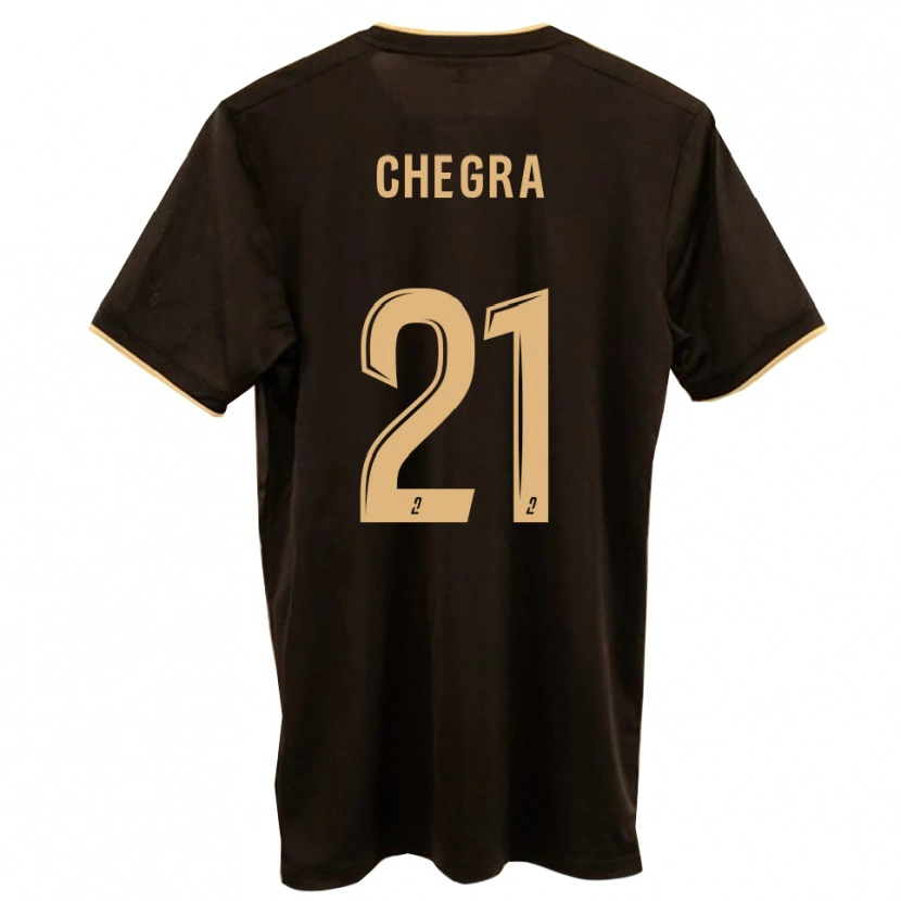 Danxen Enfant Maillot Ivane Chegra #21 Bleu Rouge Tenues Extérieur 2025/26 T-Shirt