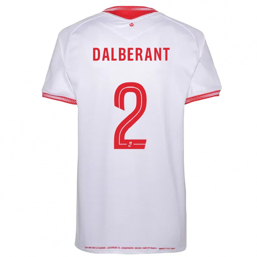 Danxen Enfant Maillot Jean-Michel Dalberant #2 Noir Rouge Tenues Extérieur 2025/26 T-Shirt
