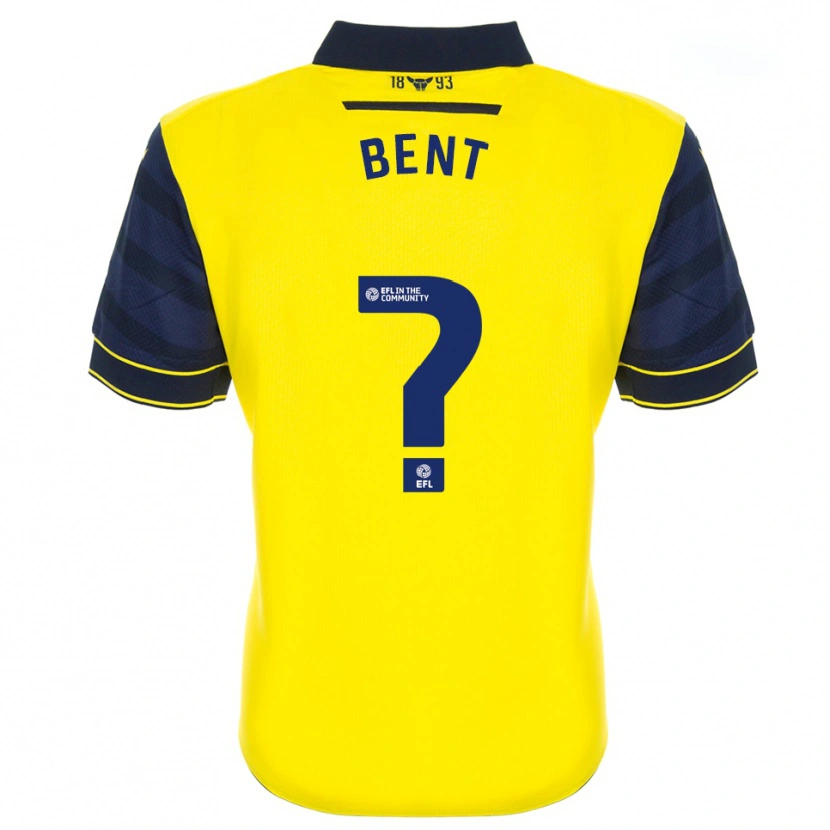 Danxen Homme Maillot Stephaney Bent #0 Jaune Marine Tenues Domicile 2025/26 T-Shirt