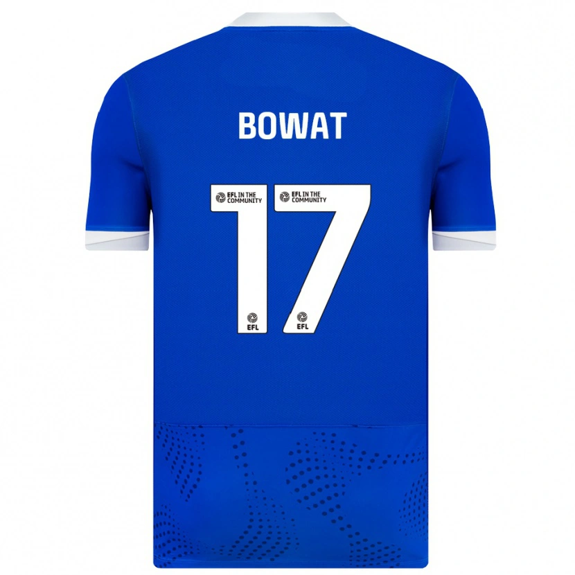 Danxen Homme Maillot Ibane Bowat #17 Bleu Blanc Tenues Domicile 2025/26 T-Shirt