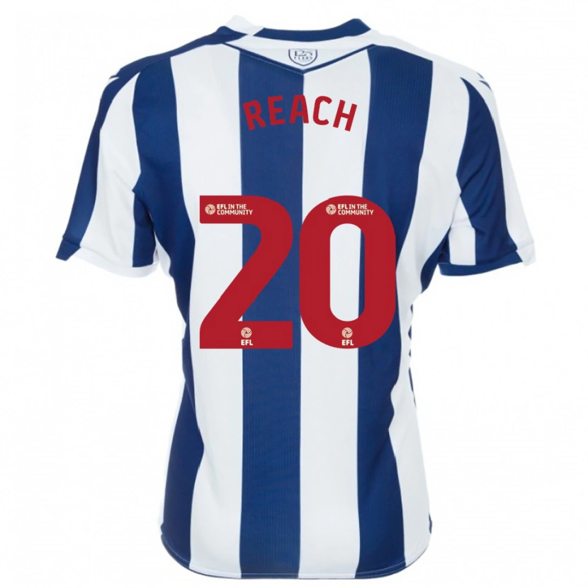 Danxen Homme Maillot Adam Reach #20 Marine Blanc Tenues Domicile 2025/26 T-Shirt