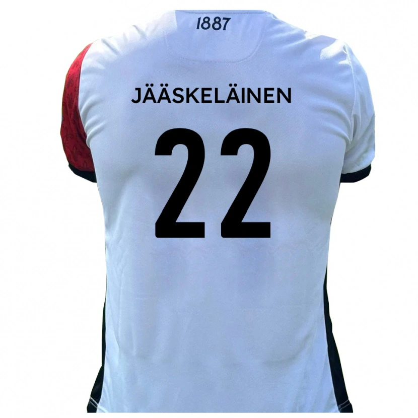 Danxen Homme Maillot Will Jääskeläinen #22 Rouge Blanc Tenues Domicile 2025/26 T-Shirt
