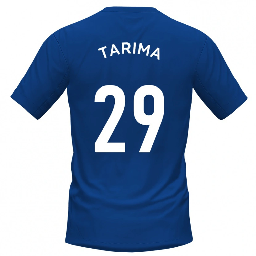 Danxen Homme Maillot Sean Tarima #29 Bleu Blanc Tenues Domicile 2025/26 T-Shirt