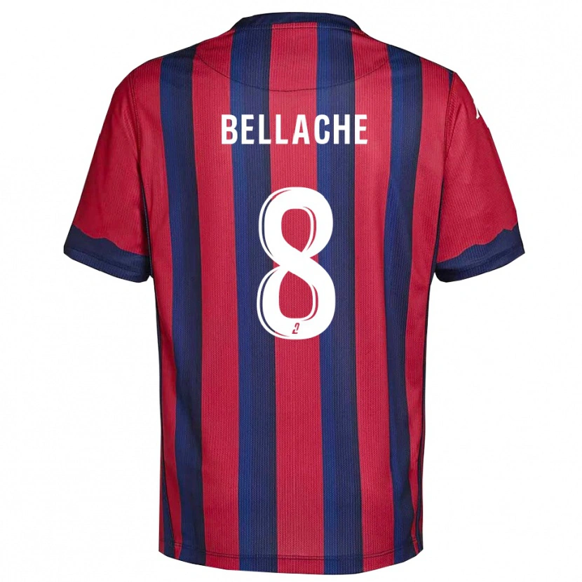 Danxen Homme Maillot Yuliwes Bellache #8 Bourgogne Marine Tenues Domicile 2025/26 T-Shirt