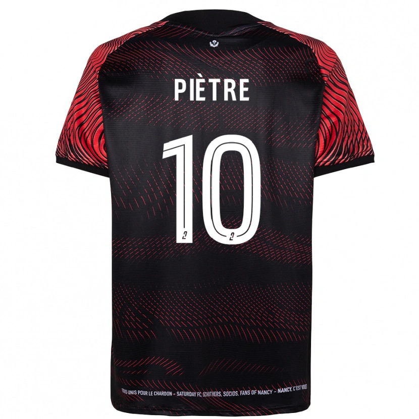 Danxen Homme Maillot Lenny Piètre #10 Blanc Rouge Tenues Domicile 2025/26 T-Shirt