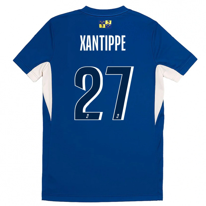Danxen Homme Maillot Matthéo Xantippe #27 Bleu Marine Tenues Domicile 2025/26 T-Shirt