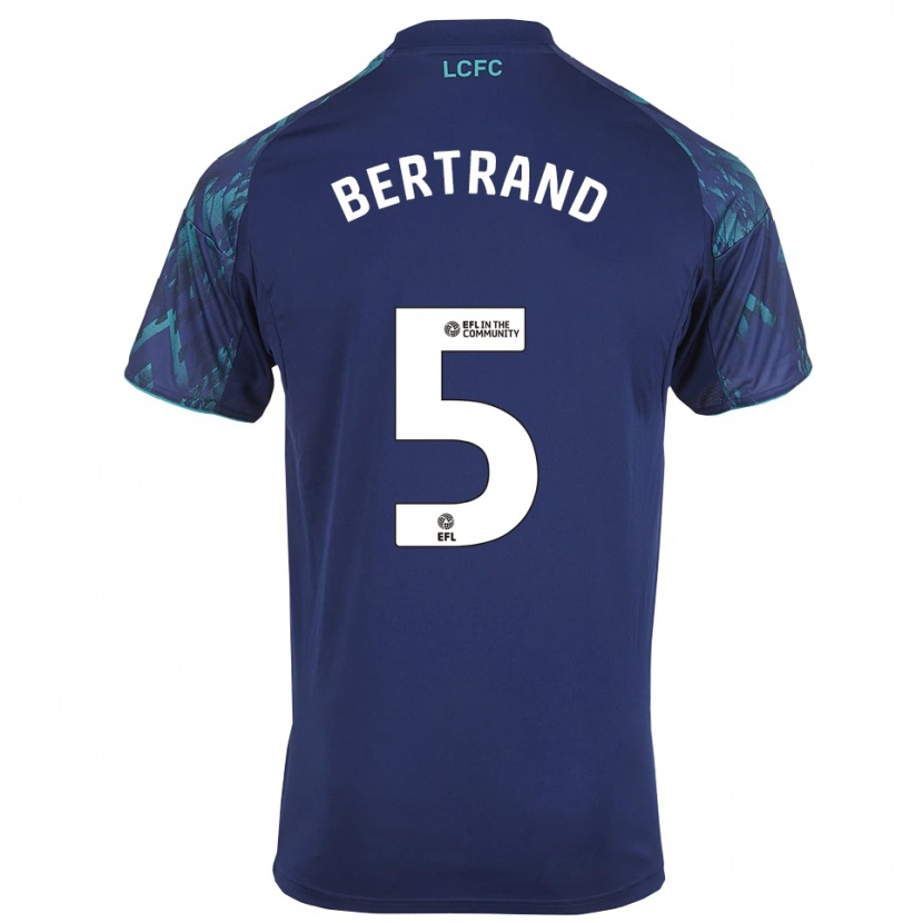 Danxen Homme Maillot Ryan Bertrand #5 Marine Vert Blanc Tenues Extérieur 2025/26 T-Shirt