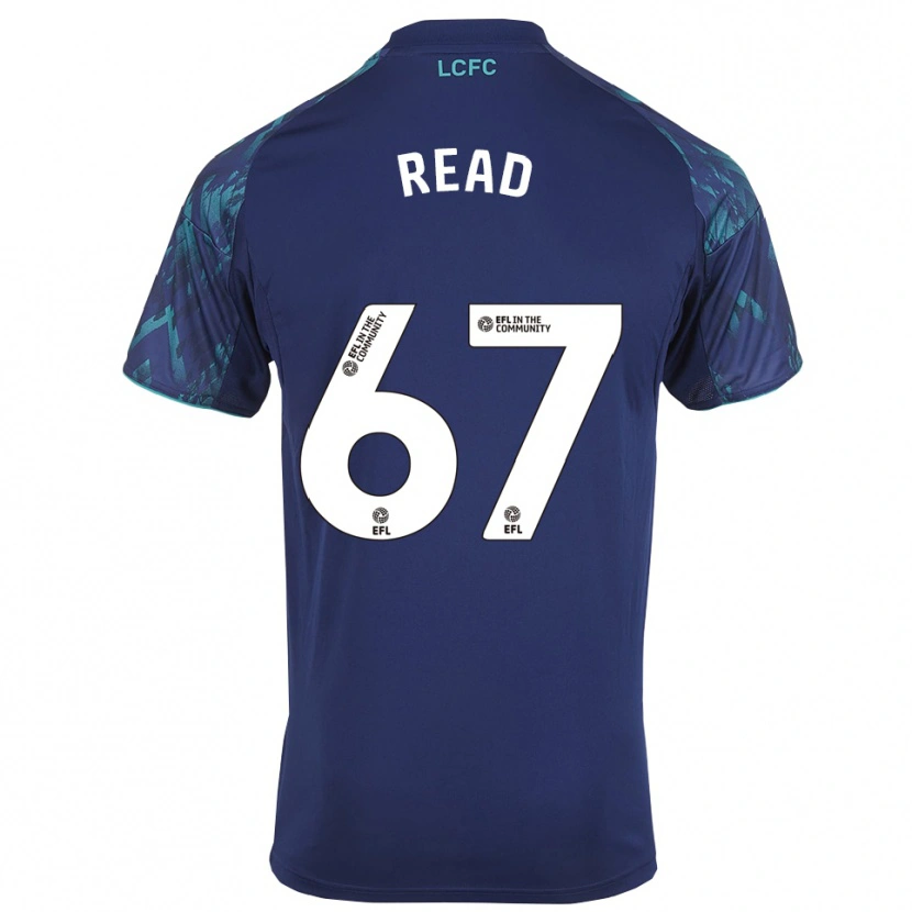 Danxen Homme Maillot Cody Read #67 Marine Vert Blanc Tenues Extérieur 2025/26 T-Shirt