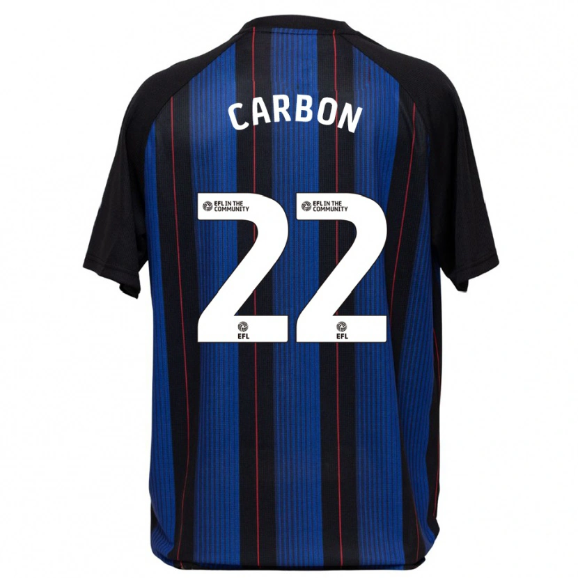 Danxen Homme Maillot Jayden Carbon #22 Bleu Noir Tenues Extérieur 2025/26 T-Shirt