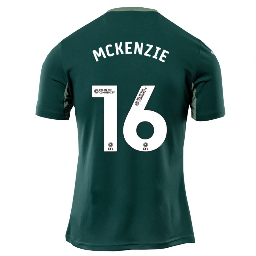 Danxen Homme Maillot Mason Mckenzie #16 Vert Blanc Violet Tenues Extérieur 2025/26 T-Shirt