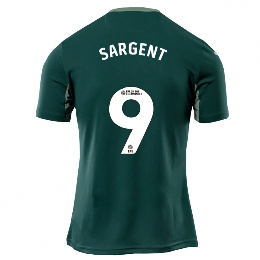 Danxen Homme Maillot Josh Sargent #9 Vert Blanc Violet Tenues Extérieur 2025/26 T-Shirt
