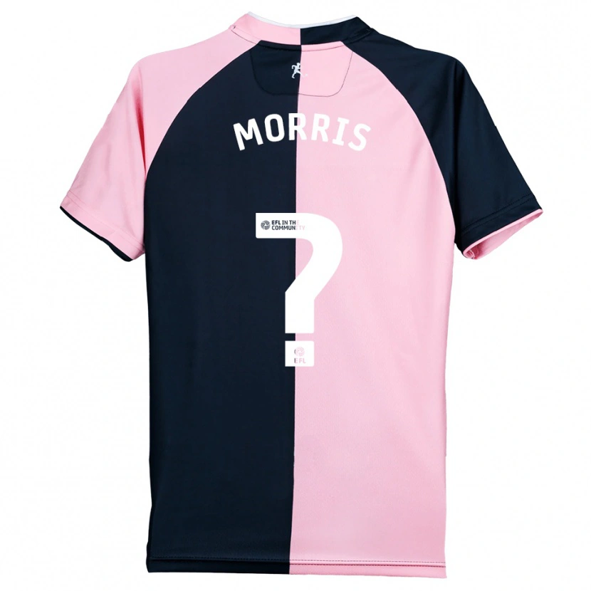 Danxen Homme Maillot Abbie Morris #0 Rose Noir Tenues Extérieur 2025/26 T-Shirt