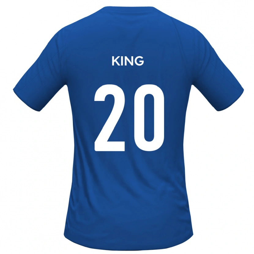 Danxen Homme Maillot Jeff King #20 Bleu Ciel Tenues Extérieur 2025/26 T-Shirt