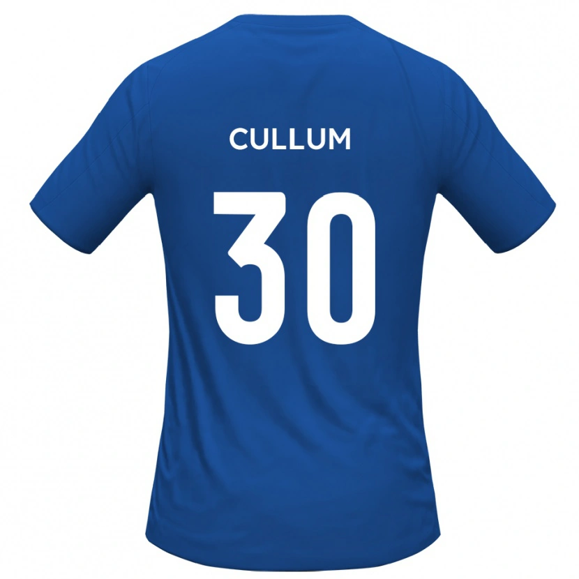 Danxen Homme Maillot Kai Cullum #30 Bleu Ciel Tenues Extérieur 2025/26 T-Shirt