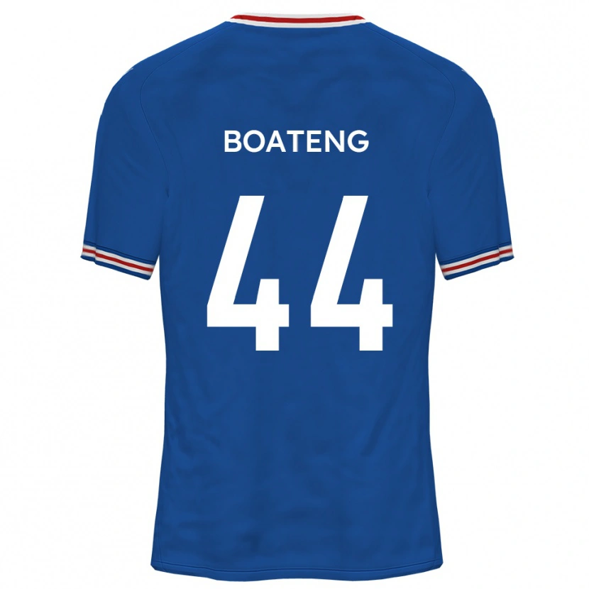 Danxen Homme Maillot Hiram Boateng #44 Bleu Dodger Tenues Extérieur 2025/26 T-Shirt