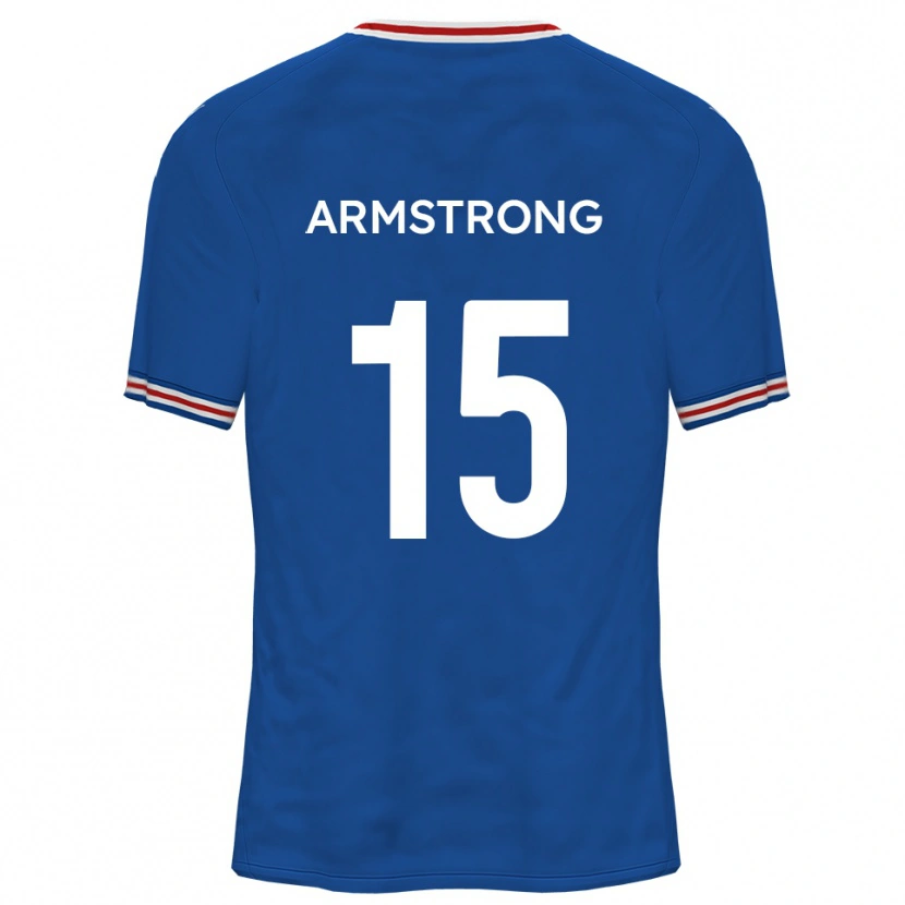 Danxen Homme Maillot Marvin Armstrong #15 Bleu Dodger Tenues Extérieur 2025/26 T-Shirt