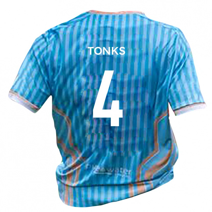 Danxen Homme Maillot Tom Tonks #4 Noir Or Tenues Extérieur 2025/26 T-Shirt