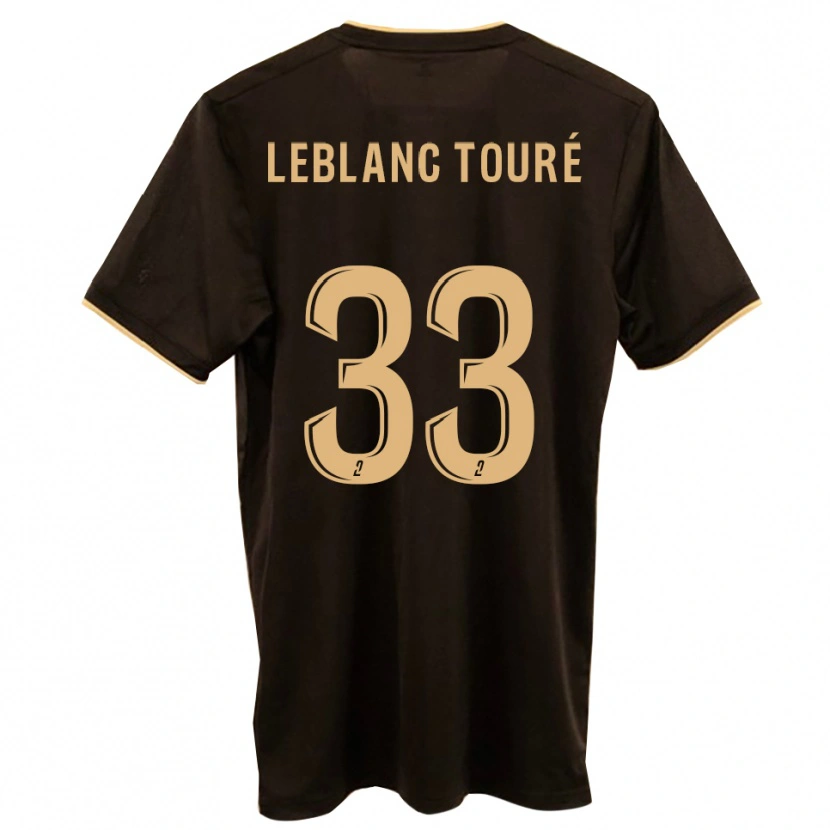 Danxen Homme Maillot Wolo Leblanc Touré #33 Bleu Rouge Tenues Extérieur 2025/26 T-Shirt