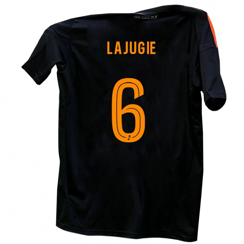 Danxen Homme Maillot François Lajugie #6 Blanc Rouge Tenues Extérieur 2025/26 T-Shirt