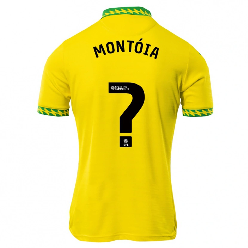 Danxen Femme Maillot Guilherme Montóia #0 Blanc Vert Tenues Domicile 2025/26 T-Shirt
