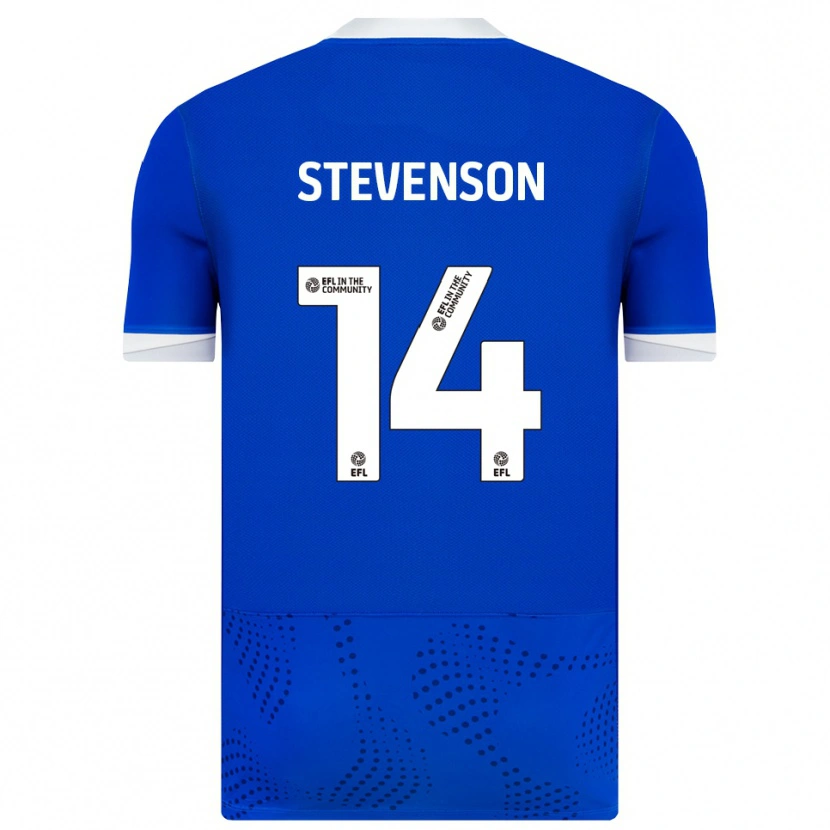 Danxen Femme Maillot Ben Stevenson #14 Bleu Blanc Tenues Domicile 2025/26 T-Shirt