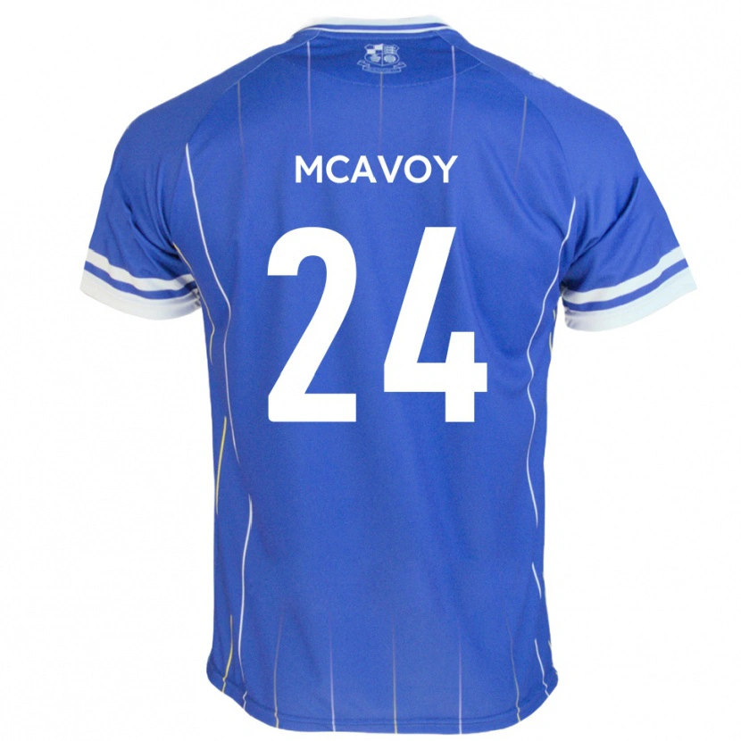 Danxen Femme Maillot Connor Mcavoy #24 Bleu Royal Tenues Domicile 2025/26 T-Shirt